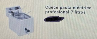 Cuece pasta eléctrico profesional 7L