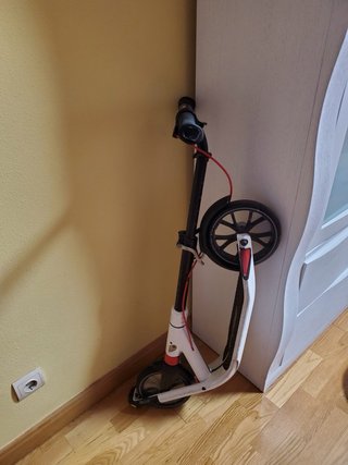 Patinete plegable Oxelo blanco