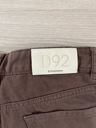 Pantalones Stradivarius marrones talla 36