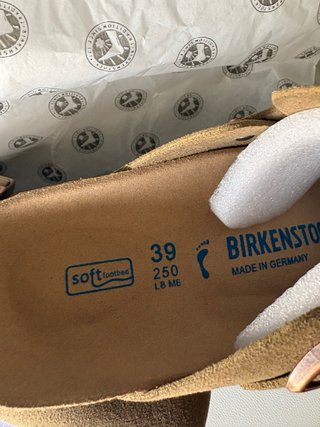 Birkenstock Boston Taupe Suede