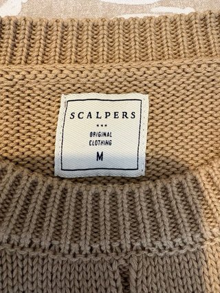 Jersey Scalpers trenzado beige