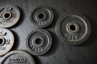 Lote 8 discos mancuernas - Total 10 kg