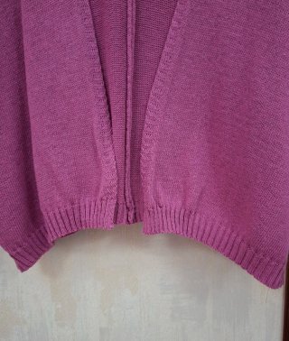 Cardigan Mujer Fucsia Talla Única