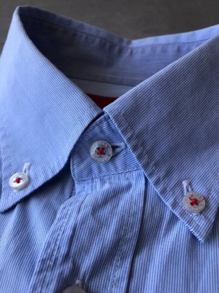 Camisa Carolina Herrera Azul Talla L