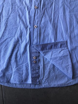 Camisa Carolina Herrera Azul Talla L