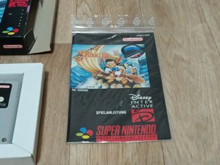 Pinocchio Super Nintendo PAL