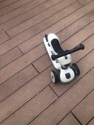 Patinete Scoot and Ride blanco