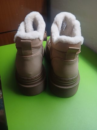 Botas de vestir beige/marrón talla 40