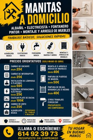 Albañil,Electricista