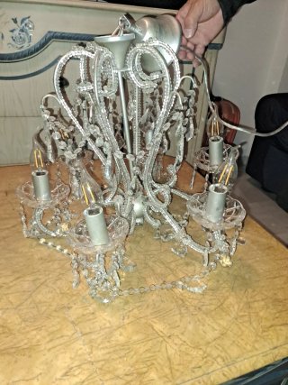 Lámpara de araña 6 focos