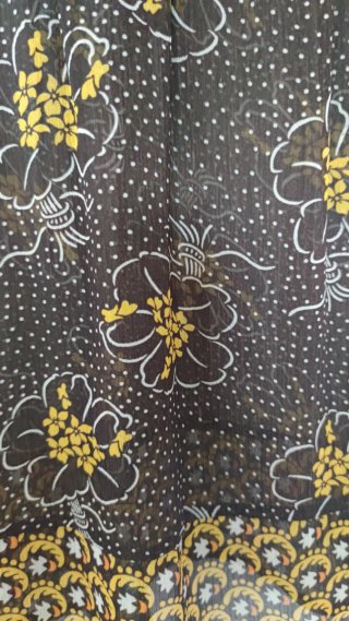 Blusón Oversize Estampado Retro Vintage Talla S