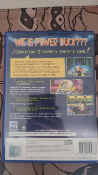 Donald Duck Power Duck PS2 Jogo Original