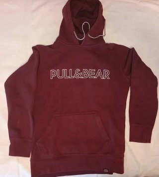 Sudadera Pull&Bear Roja