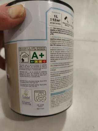 Imprimación Luxens Azulejos, Vidrio, PVC 1L