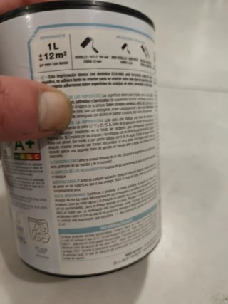 Imprimación Luxens Azulejos, Vidrio, PVC 1L