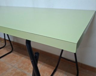 MESA DE ESTUDIO ESCRITORIO  VERDE CLARO 150x90
