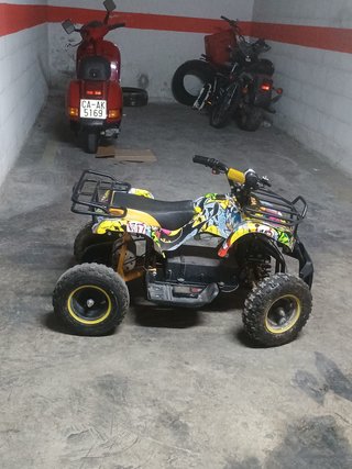 Quad Eléctrico 1000W 48V Graffiti