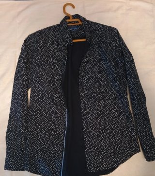 Camisa Zara Man Estampada Talla M