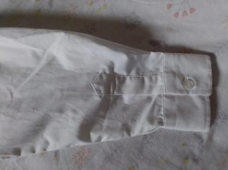 Camisa blanca manga larga