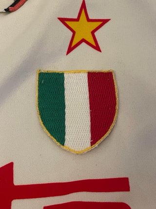 Maglia Milan 1993/1994 Away Lotto Motta - Numero 6