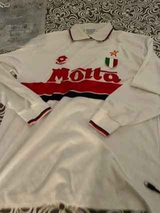 Maglia Milan 1993/1994 Away Lotto Motta - Numero 6