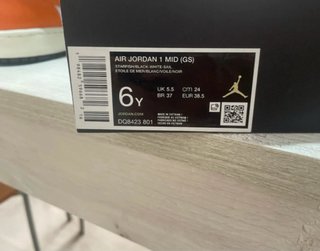 Scarpe Jordan Mid 1 Taglia 38.5