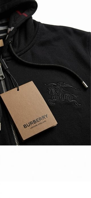Casaco Burberry Preto Tamanho M