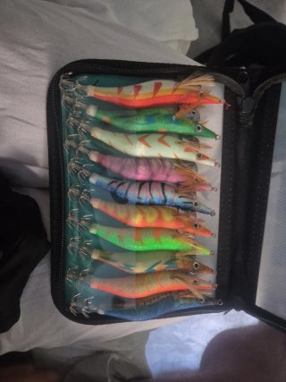 Señuelos de pesca variados