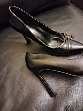 Décolleté nere con fibbie