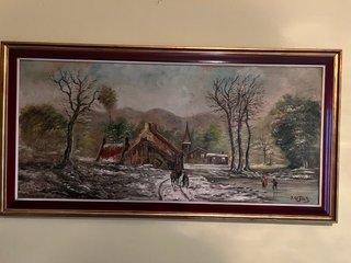 Cuadro Paisaje Invierno
