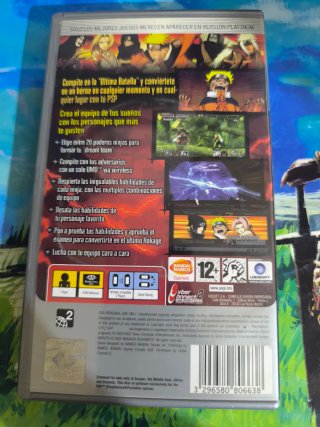 PSP Naruto Ultimate Ninja Heroes Platinum