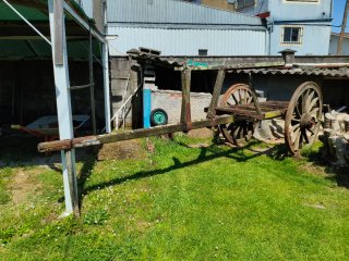 Carro antiguo de labranza