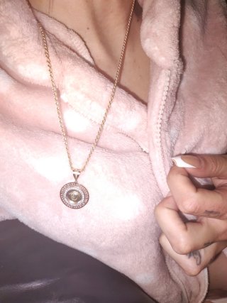 Cadena y Colgante Versace Oro