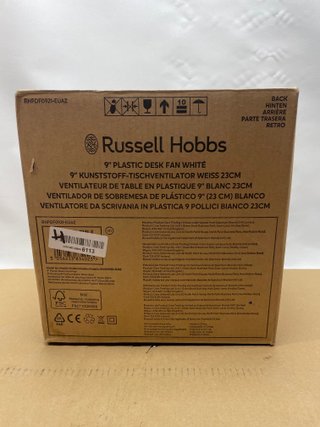 Ventilador Russell Hobbs 23cm Blanco