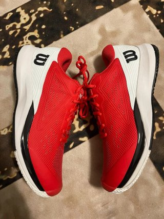 Zapatillas Wilson Rush Pro Ace Rojas