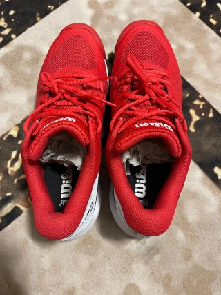 Zapatillas Wilson Rush Pro Ace Rojas