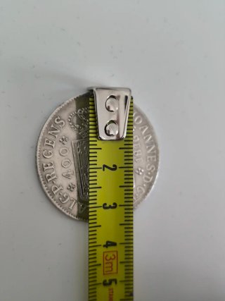Moneta 400 Reis Argento 1816 fdc