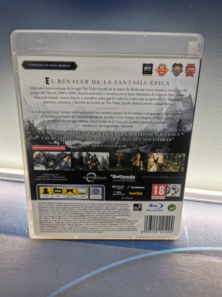 videojuego, Juego PS3 / PlayStation 3, The Elder Scrolls 5 Skyrim