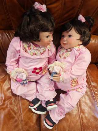 Bebés Reborn Gemelas Gran Tamaño