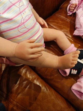 Bebés Reborn Gemelas Gran Tamaño