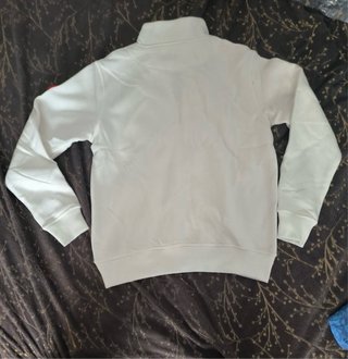 Sudadera Canada Goose blanca con cremallera