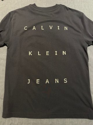 Camiseta Calvin Klein Gris