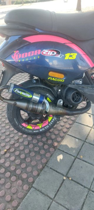 Tubo escape competición Piaggio Fasmem