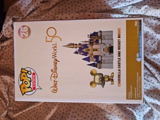 Funko Pop! Disney Cenicienta Castle Mickey 26