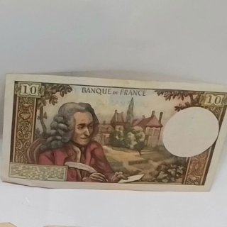 Billete 10 Francos Banque de France