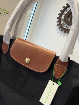 Bolso Longchamp L Negro con etiquetas