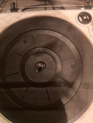 Tocadiscos Blanco y Negro