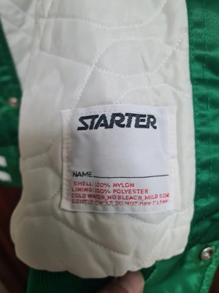 Chaqueta Boston Celtics Starter Años 80 ORIGINAL.