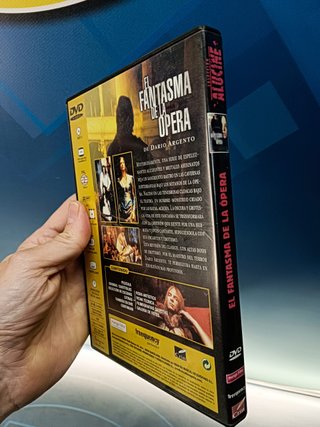 dvd, - EL FANTASMA DE LA OPERA, de DARÍO ARGENTO- CON ASIA ARGENTO , JULIAN SANDS