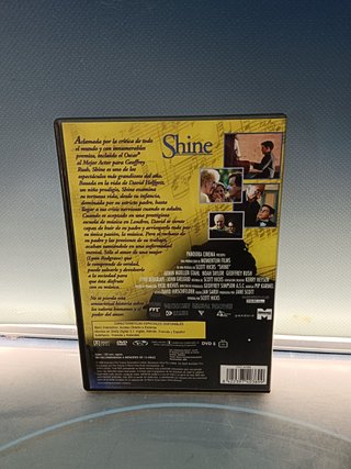 dvd, SHINE. El resplandor de un genio. buen estado